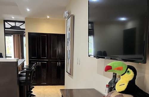 Barrio Los Villalobos Condo | Beachfront- Fully renovated 3BDRs- Bahia Encantada- 24h Security.