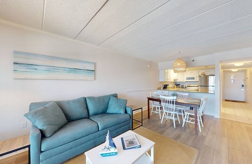 North Ocean City Condo | Beachfront Retreat w/Direct Beach Views, Balcony, Pool, Hot Tub, WiFi & AC