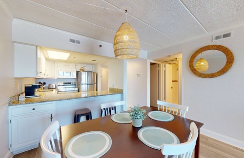 North Ocean City Condo | Beachfront Retreat w/Direct Beach Views, Balcony, Pool, Hot Tub, WiFi & AC