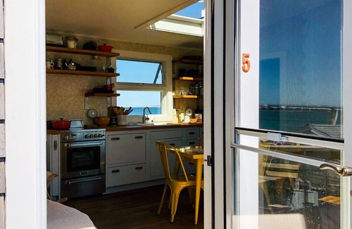 Commercial Street Apartment | Beachfront Studio with Spectacular Water Views