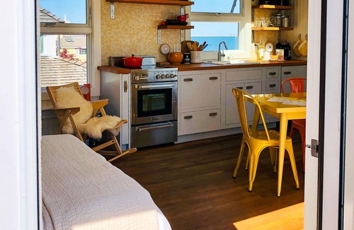 Commercial Street Apartment | Beachfront Studio with Spectacular Water Views