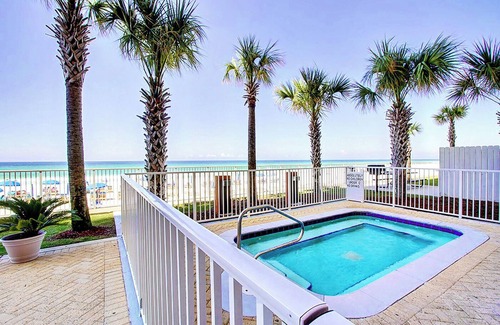 West Panama City Beach Condo | ⭐Beachfront Views-Oversized Balcony-Pool-Tropic Winds 503⭐