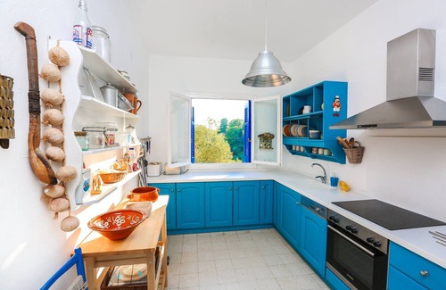 Katsarou Villa | Beachfront Villa in Skiathos with Semi-Private Sandy Beach