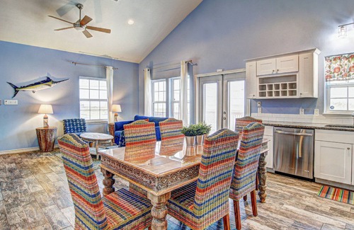 North Beach House | Beachside home with huge deck just steps from the sand - minutes to city