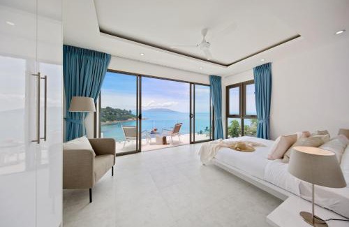 Moo 5 Villa | BEACHSIDE VILLA - B18 - at Bayside Luxury Villas Samrong Bay Beach, 4 BED 5 BATH, SEA & SUNSET VIEWS, only 200m walk to the Beach