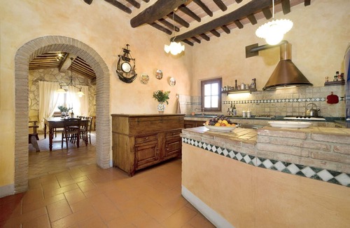 Montopoli in Val d'Arno Villa | Beautiful private villa for 9 people with A/C, private pool, WIFI, veranda and panoramic view