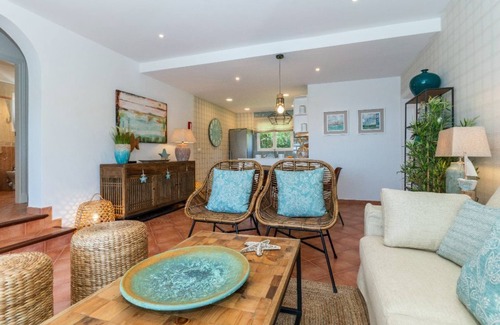 Sant Jaume Mediterrani Villa | Beautiful villa with fantastic views of the beach and playground Son bou