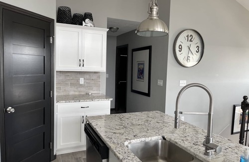 Arnolds Park Cabin | Beautiful 2 story cabin at Bridges Bay with lake view!