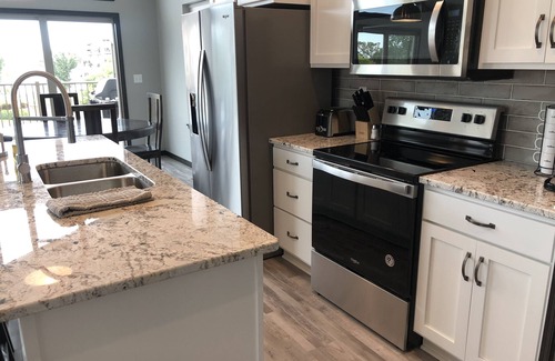 Arnolds Park Cabin | Beautiful 2 story cabin at Bridges Bay with lake view!