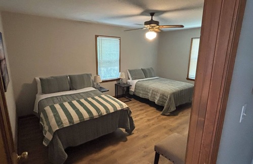 Scottsville House | Beautiful 3-bedroom lake house with view, direct dock access, game room and more