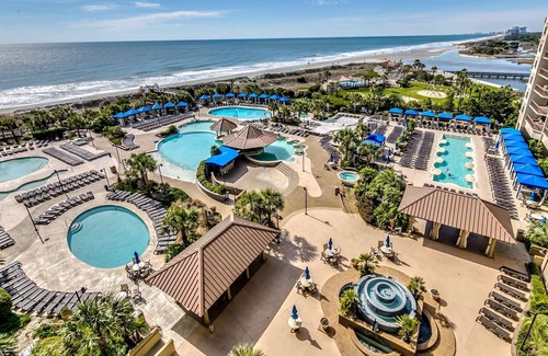 Windy Hill Condo | Beautiful 3rd Floor Oceanfront Condo at North Beach Resort & Villas