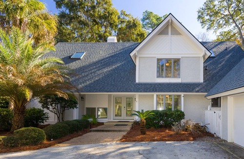 Palmetto Dunes House | Beautiful 3rd Row Mooring Buoy House w/Direct Beach Path Access. Quiet location