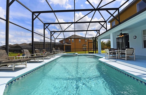 Watersong House | Beautiful 7 Bed Gated Pool Home At Watersong Resort
