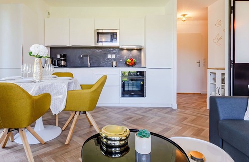 Benerville-sur-Mer Apartment | Beautiful apartment for 5 guests with WIFI, TV, terrace and parking