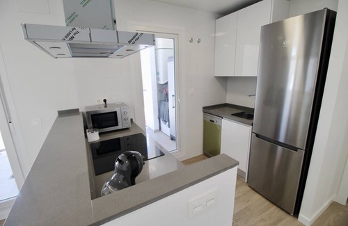 Denia Apartment | Beautiful and comfortable apartment in Denia, on the Costa Blanca, Spain with communal pool for 4 persons
