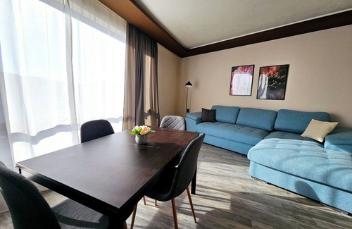 Veliko Tarnovo Apartment | Beautiful apartment with a big balcony and a great mountain view.