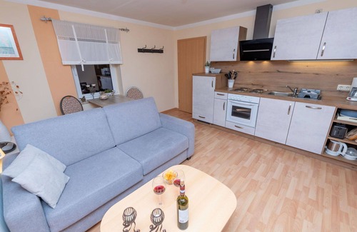 Stangerode Apartment | Beautiful apartment for 4 guests with WIFI, TV and patio