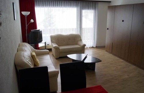 Saas-Fee Apartment | Beautiful apartment for 4 guests with WIFI, TV, balcony and pets allowed