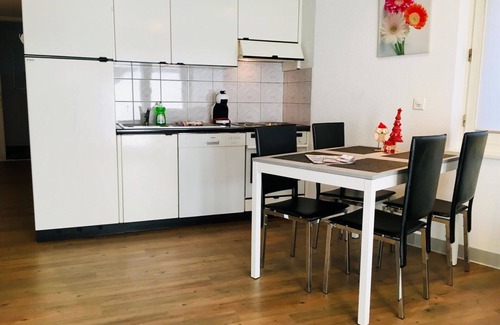 Saas-Balen Apartment | Beautiful apartment for 4 guests with WIFI, TV, balcony and pets allowed