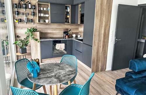 Vrchlabi Apartment | Beautiful apartment for 4 guests with WIFI, TV, balcony and parking