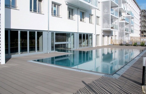 Prora Apartment | Beautiful apartment for 2 people with WIFI, pool, TV, terrace and pets allowed