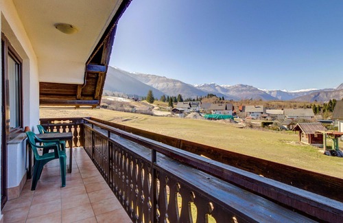 Bohinjska Bistrica Apartment | Beautiful apartment for 4 guests with WIFI, TV, balcony, pets allowed and panoramic view