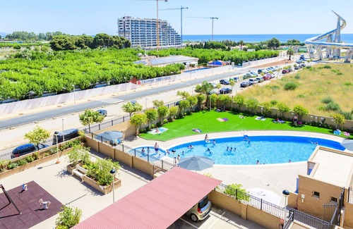 Cabanes Apartment | Beautiful apartment for 4 people with A/C, pool, WIFI, TV, terrace and pets allowed