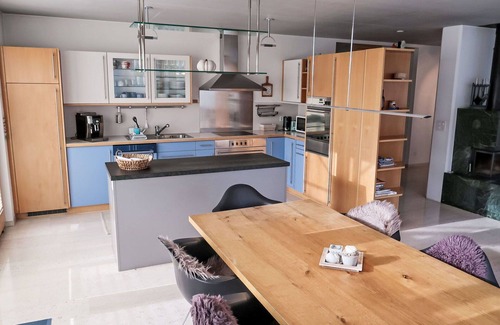 Sumvitg Apartment | Beautiful apartment for 6 people with WIFI, TV, patio and panoramic view