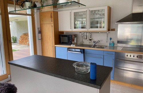Sumvitg Apartment | Beautiful apartment for 6 people with WIFI, TV, patio and panoramic view
