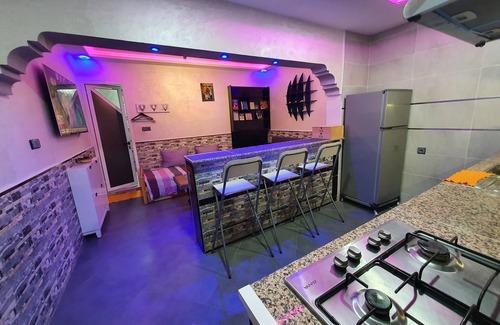 Tamrhakht Condo | Beautiful apartment with seating area in Imi Ouaddar