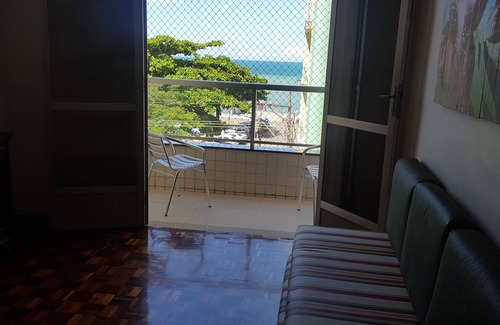 Centro Apartment | Beautiful apartment, on the main street, in Areia Preta Beach with beautiful sea view
