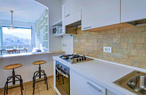 Recco Apartment | Beautiful apartment overlooking the beach and the houses of Recco.