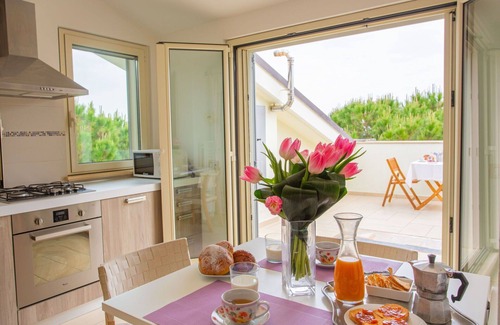 Foggetta Apartment | Beautiful apartment with A/C, WIFI, TV, patio, pets allowed, panoramic view and parking