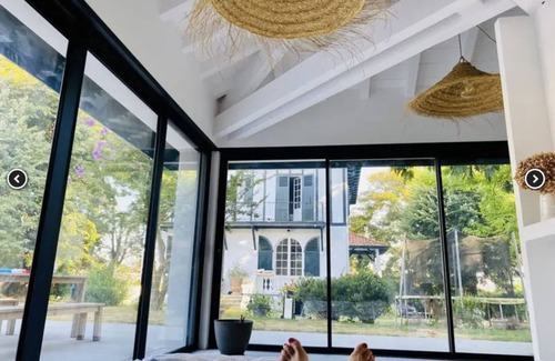 Bayonne Villa | Beautiful basque Villa of the 30th with swimming pool and pool house