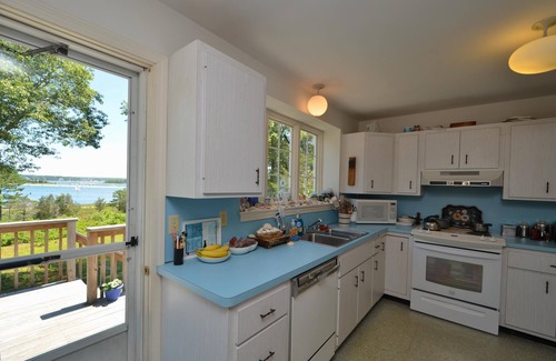 Cataumet House | Beautiful beach front home on exclusive Scraggy Neck for rent