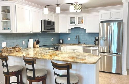 Fort Myers Beach Condo | Beautiful beach/ocean front north-end renovated condo