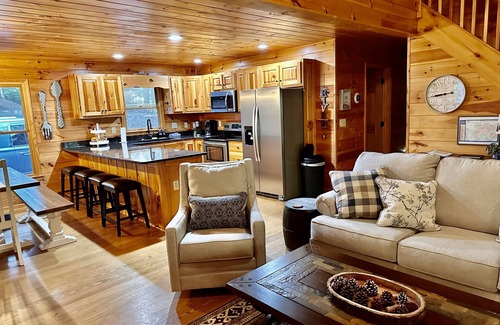Ellijay Cabin | Beautiful Cabin on the Coosawatte with river access. Pet Friendly