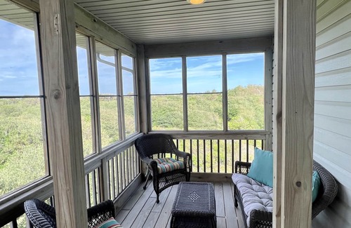 Carova Beach House | Beautiful Carova beach house with ocean view, pool and hot tub! Pet Friendly!