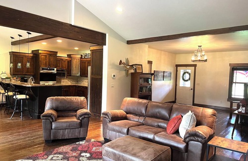Columbia Falls House | Beautiful Country Home with Large Covered Porch