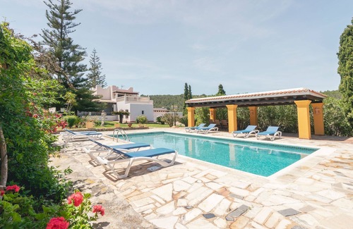 Santa Eulalia del Rio House | Beautiful Estate with Mountain View, Pool, Wi-Fi and Air Conditioning
