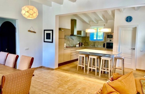 Binibequer Vell Villa | Beautiful Family Villa with Private Pool and Garden near to Binibeca Beach
