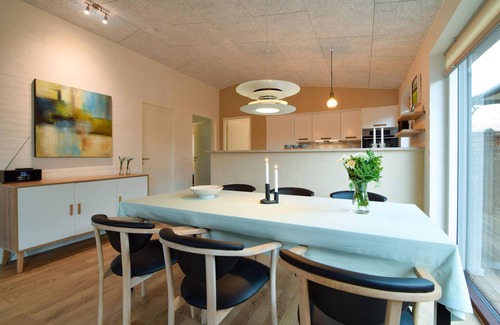 Hvidbjerg Strand House | Beautiful home in Børkop with WiFi
