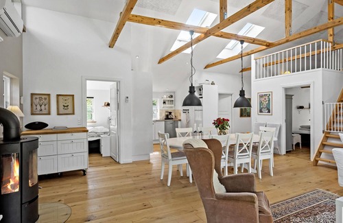Bøtø By House | Beautiful home in Væggerløse with sauna