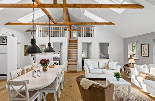 Bøtø By House | Beautiful home in Væggerløse with sauna