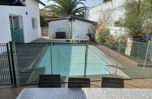 Anglet House | Beautiful house with heated pool close to beaches and shops
