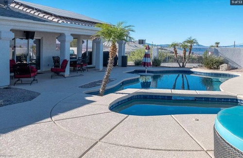 Lake Havasu City House | Beautiful Lake Havasu Pool Home in quiet neighborhood w/Mountain & Lake VIEWS!