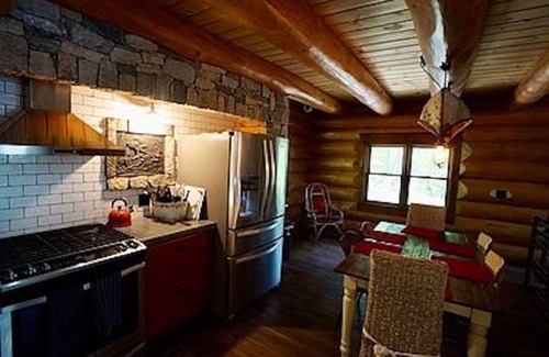 Rockwood Cabin | Beautiful Log Cabin in the Moosehead Region- on Brassua Lake