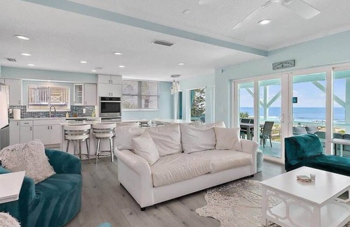 Vilano Beach House | Beautiful Luxury BEACHFRONT home on Vilano Beach with pool and hot tub!
