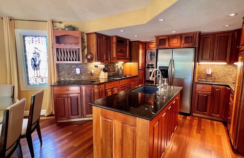 Sunrise Beach House | Beautiful Main-Channel Lake Home w/Dock & Plenty of Space for Whole Family