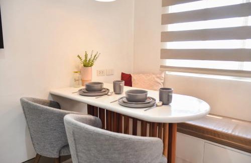 New Manila Apartment | Beautiful Minimalist 2BR Condo in Aurora Gardens San Juan City near Greenhills